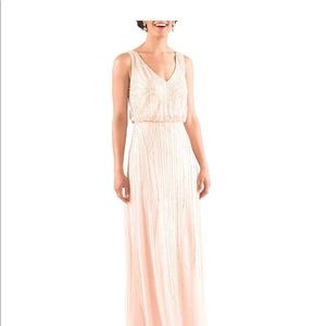 Adrianna Papell Sleeveless Blouson Gown